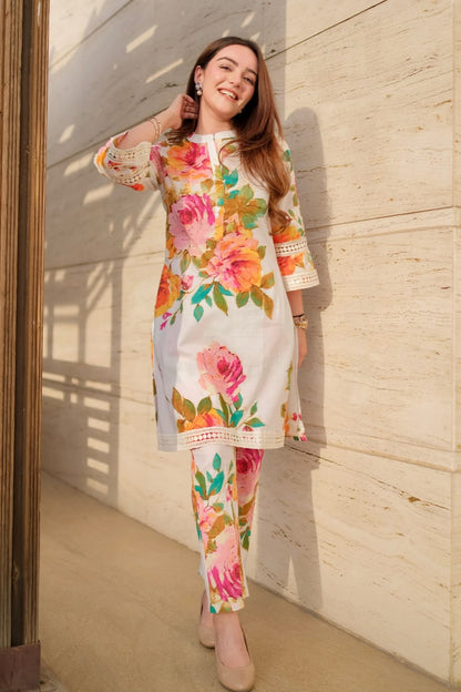 Floral Digital Printed Co-ord Set